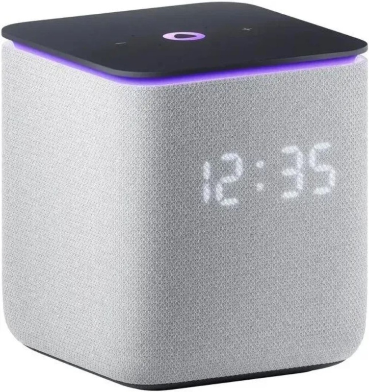 Акустика Bluetooth портативная Яндекс Станция Миди Серый; 24 Вт; 70 - 20 000 Гц; BT 5.0; голосовой помощник АЛИСА; серый