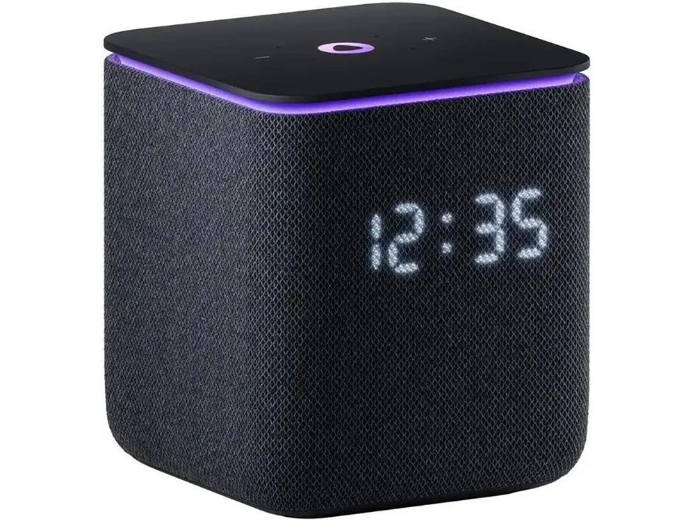 Акустика Bluetooth портативная Яндекс Станция Миди Черный; 24 Вт; 70 - 20 000 Гц; BT 5.0; голосовой помощник АЛИСА; черный